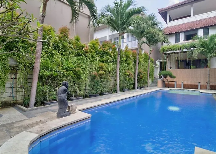 アパート The Matta Echo Canggu, 2-1 With Kitchen And Balcony チャングー